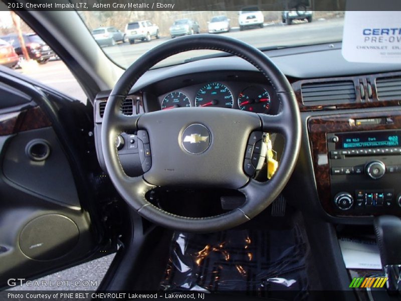 Ashen Gray Metallic / Ebony 2013 Chevrolet Impala LTZ