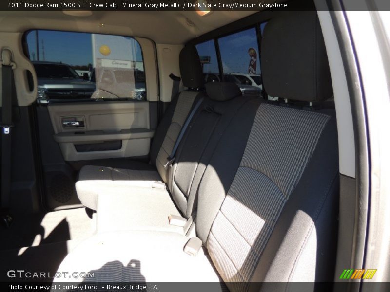 Mineral Gray Metallic / Dark Slate Gray/Medium Graystone 2011 Dodge Ram 1500 SLT Crew Cab