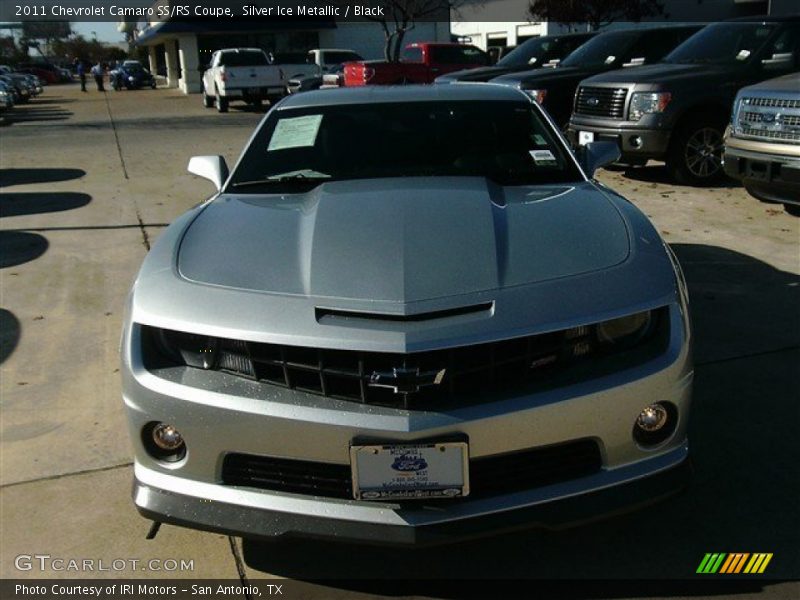 Silver Ice Metallic / Black 2011 Chevrolet Camaro SS/RS Coupe