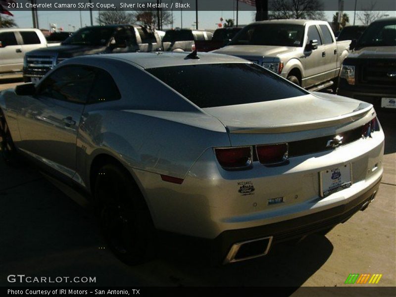 Silver Ice Metallic / Black 2011 Chevrolet Camaro SS/RS Coupe