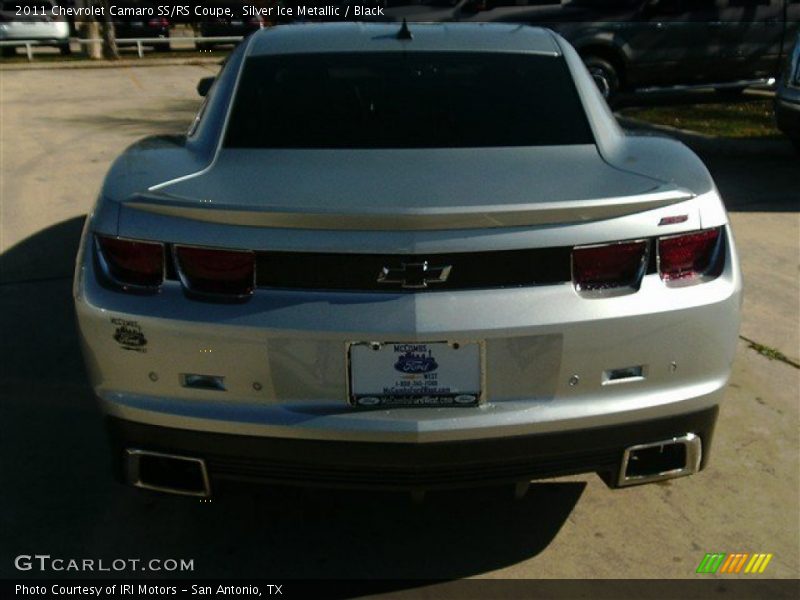 Silver Ice Metallic / Black 2011 Chevrolet Camaro SS/RS Coupe