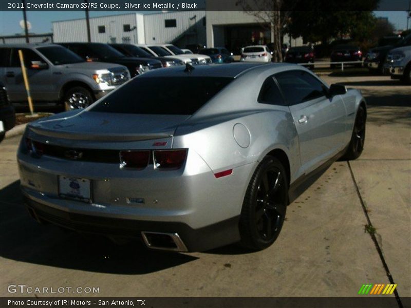 Silver Ice Metallic / Black 2011 Chevrolet Camaro SS/RS Coupe
