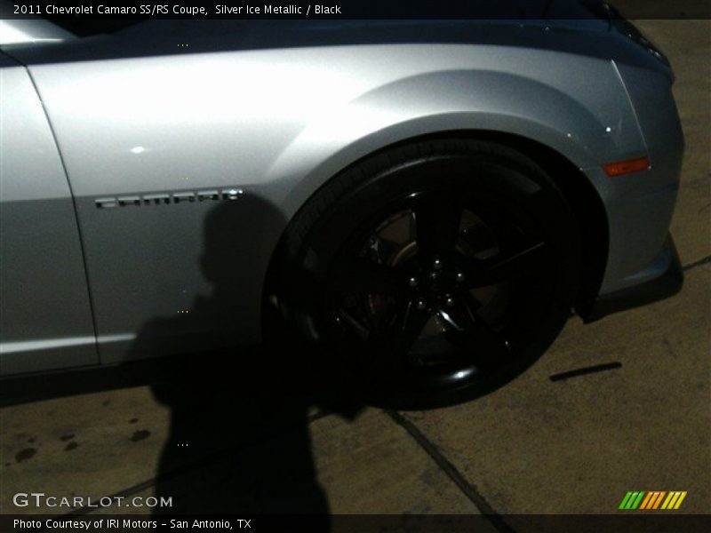 Silver Ice Metallic / Black 2011 Chevrolet Camaro SS/RS Coupe