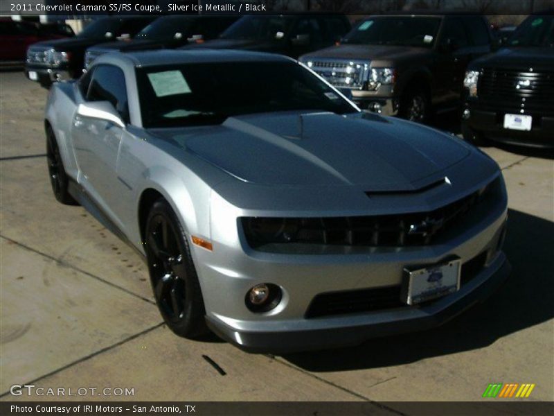 Silver Ice Metallic / Black 2011 Chevrolet Camaro SS/RS Coupe