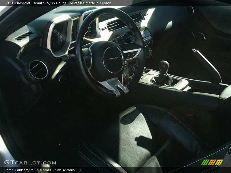 Silver Ice Metallic / Black 2011 Chevrolet Camaro SS/RS Coupe