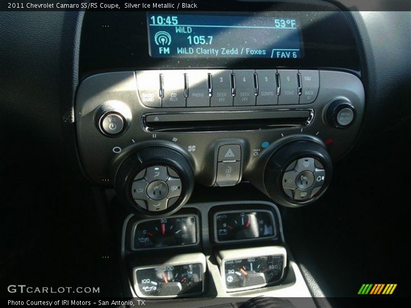 Silver Ice Metallic / Black 2011 Chevrolet Camaro SS/RS Coupe