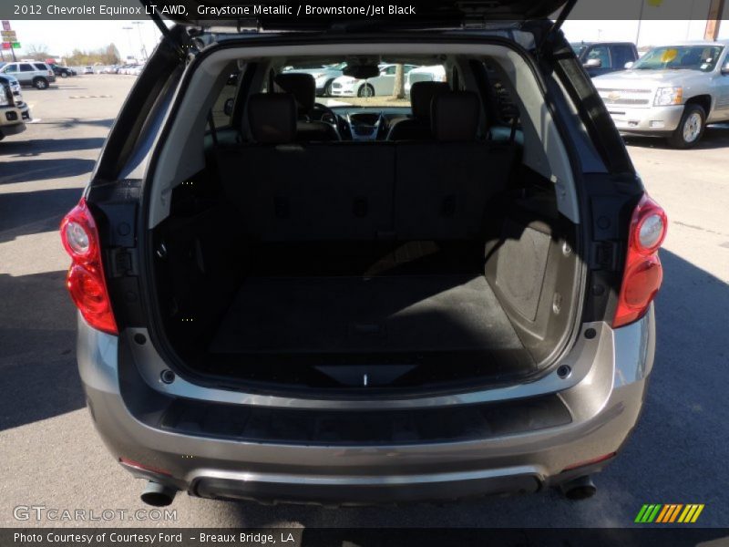 Graystone Metallic / Brownstone/Jet Black 2012 Chevrolet Equinox LT AWD