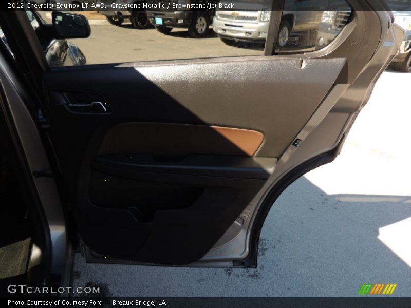 Graystone Metallic / Brownstone/Jet Black 2012 Chevrolet Equinox LT AWD