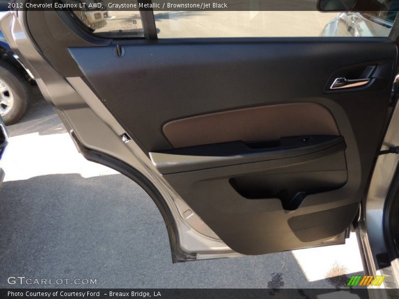 Graystone Metallic / Brownstone/Jet Black 2012 Chevrolet Equinox LT AWD