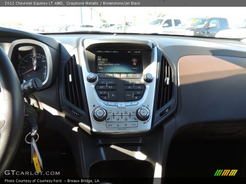 Graystone Metallic / Brownstone/Jet Black 2012 Chevrolet Equinox LT AWD