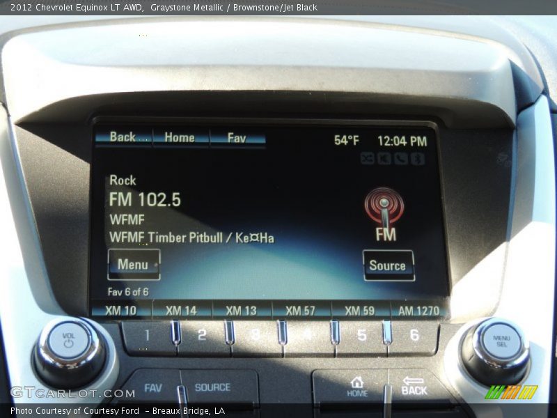 Graystone Metallic / Brownstone/Jet Black 2012 Chevrolet Equinox LT AWD