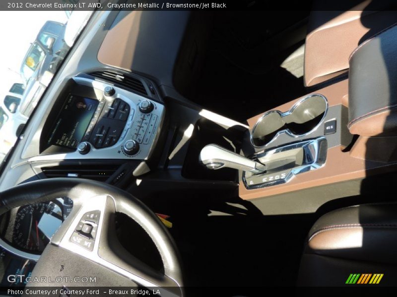 Graystone Metallic / Brownstone/Jet Black 2012 Chevrolet Equinox LT AWD