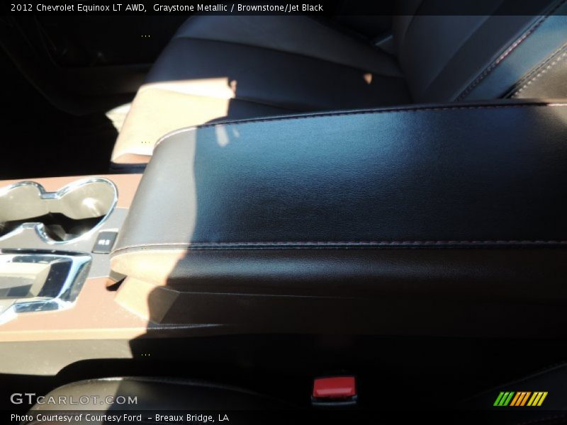 Graystone Metallic / Brownstone/Jet Black 2012 Chevrolet Equinox LT AWD