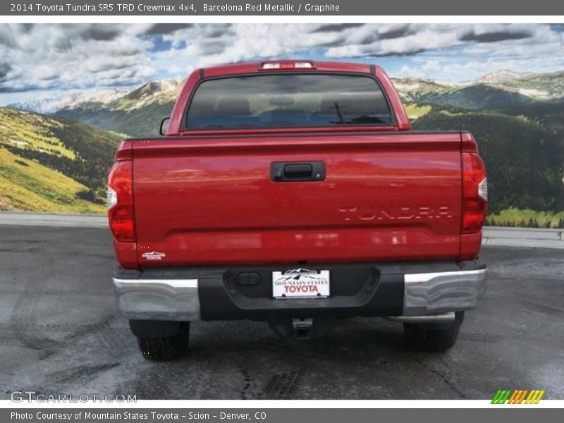 Barcelona Red Metallic / Graphite 2014 Toyota Tundra SR5 TRD Crewmax 4x4