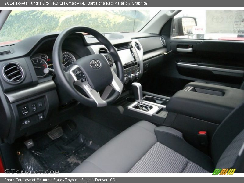 Barcelona Red Metallic / Graphite 2014 Toyota Tundra SR5 TRD Crewmax 4x4