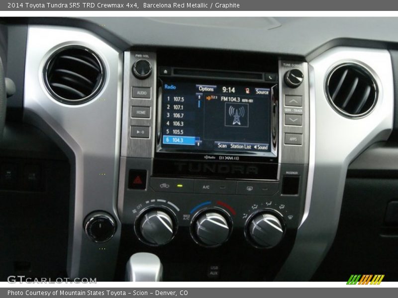 Barcelona Red Metallic / Graphite 2014 Toyota Tundra SR5 TRD Crewmax 4x4