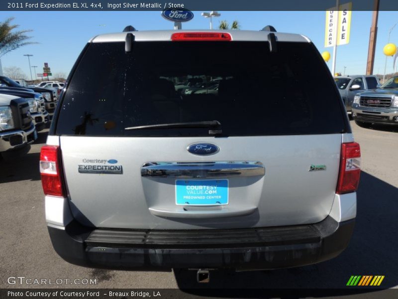 Ingot Silver Metallic / Stone 2011 Ford Expedition EL XL 4x4