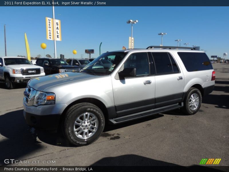 Ingot Silver Metallic / Stone 2011 Ford Expedition EL XL 4x4