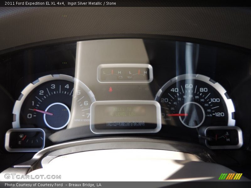 Ingot Silver Metallic / Stone 2011 Ford Expedition EL XL 4x4