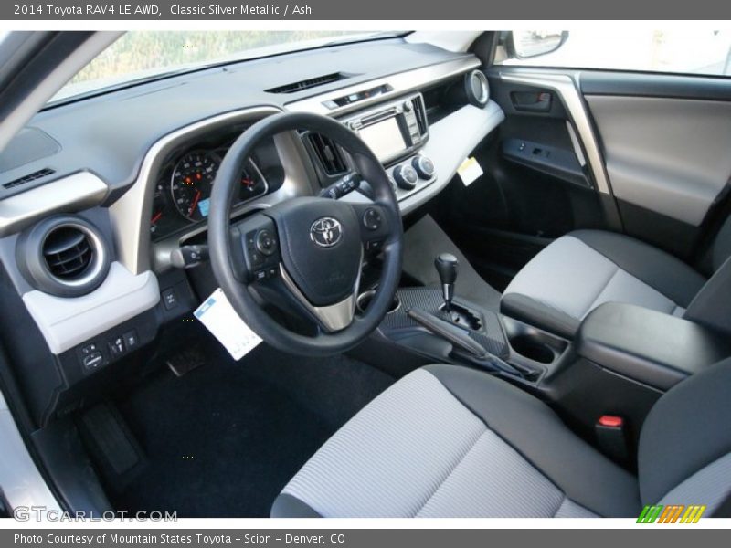 Ash Interior - 2014 RAV4 LE AWD 