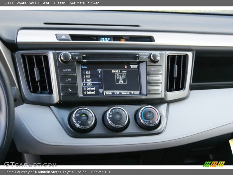 Controls of 2014 RAV4 LE AWD