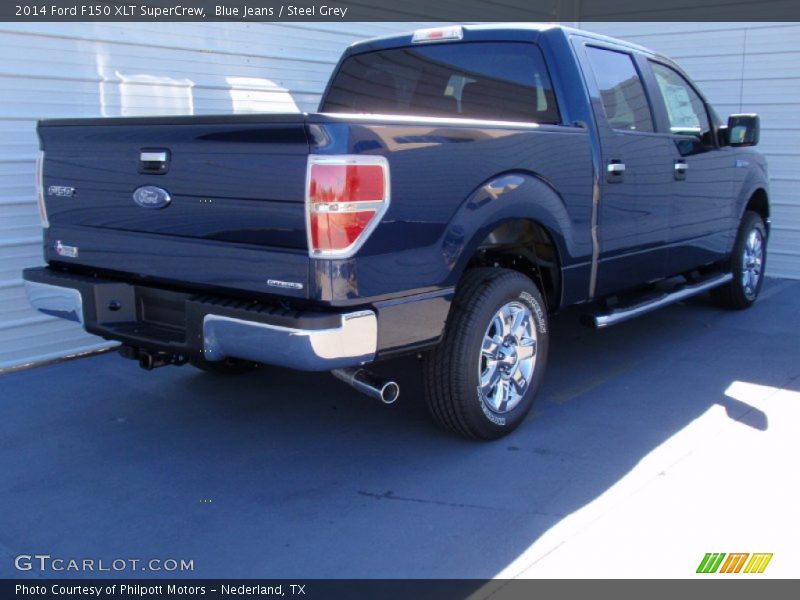 Blue Jeans / Steel Grey 2014 Ford F150 XLT SuperCrew
