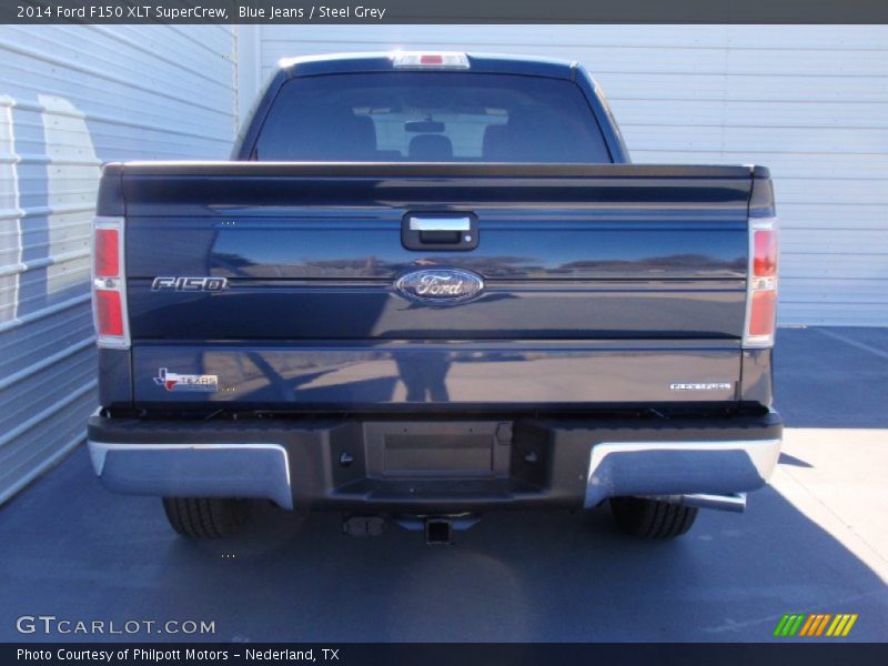 Blue Jeans / Steel Grey 2014 Ford F150 XLT SuperCrew