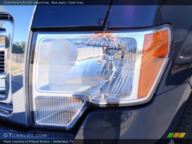 Blue Jeans / Steel Grey 2014 Ford F150 XLT SuperCrew