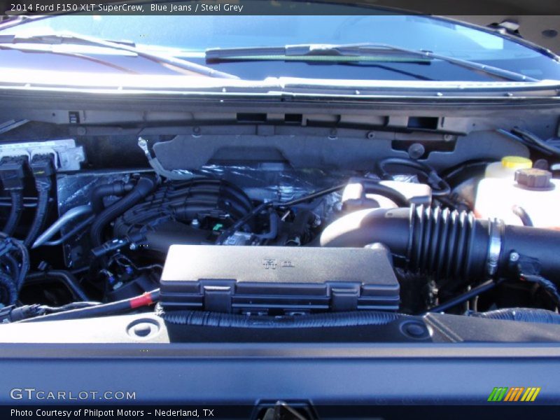 Blue Jeans / Steel Grey 2014 Ford F150 XLT SuperCrew
