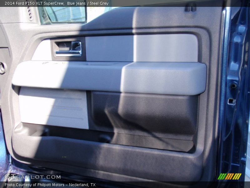 Blue Jeans / Steel Grey 2014 Ford F150 XLT SuperCrew