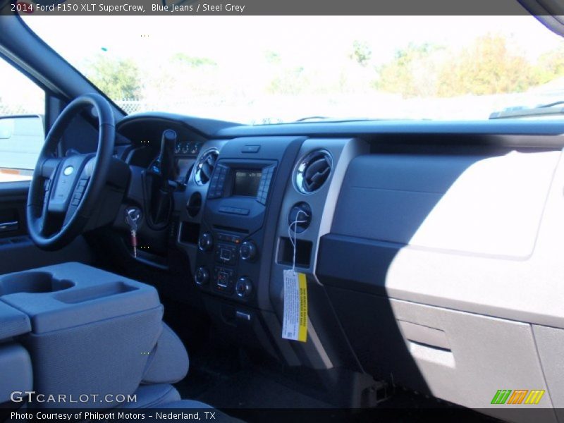 Blue Jeans / Steel Grey 2014 Ford F150 XLT SuperCrew