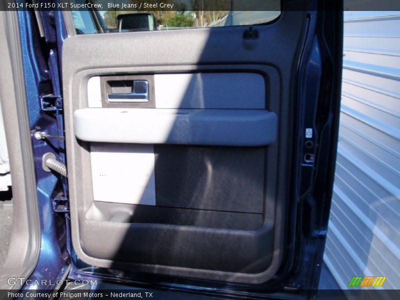 Blue Jeans / Steel Grey 2014 Ford F150 XLT SuperCrew