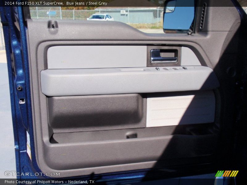 Blue Jeans / Steel Grey 2014 Ford F150 XLT SuperCrew