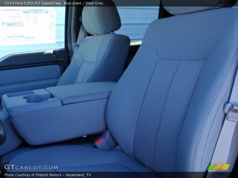 Blue Jeans / Steel Grey 2014 Ford F150 XLT SuperCrew