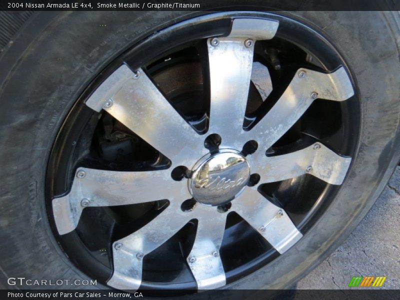 Smoke Metallic / Graphite/Titanium 2004 Nissan Armada LE 4x4