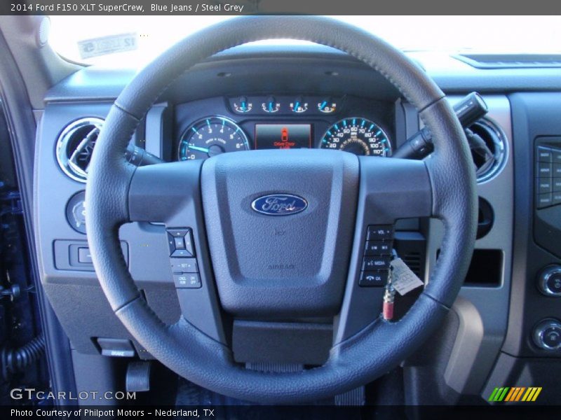 Blue Jeans / Steel Grey 2014 Ford F150 XLT SuperCrew