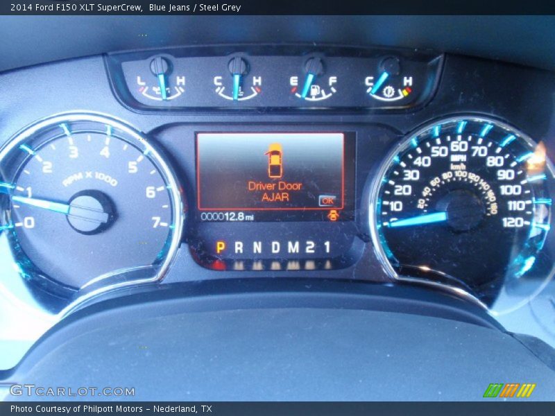 Blue Jeans / Steel Grey 2014 Ford F150 XLT SuperCrew