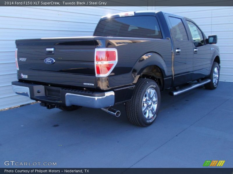 Tuxedo Black / Steel Grey 2014 Ford F150 XLT SuperCrew