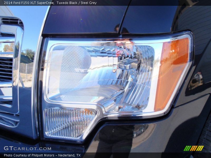 Tuxedo Black / Steel Grey 2014 Ford F150 XLT SuperCrew