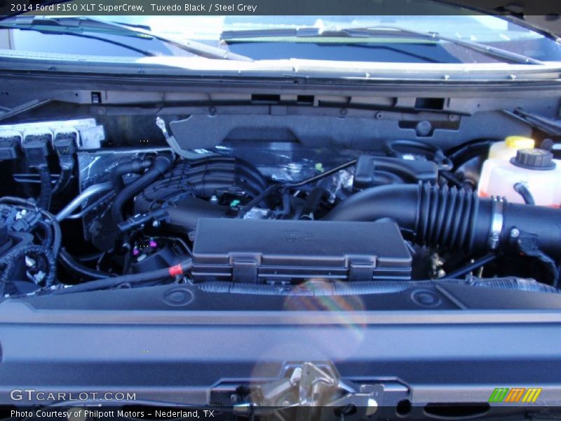 Tuxedo Black / Steel Grey 2014 Ford F150 XLT SuperCrew
