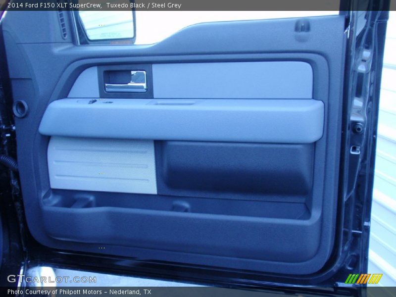 Tuxedo Black / Steel Grey 2014 Ford F150 XLT SuperCrew