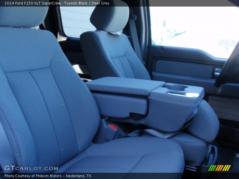 Tuxedo Black / Steel Grey 2014 Ford F150 XLT SuperCrew