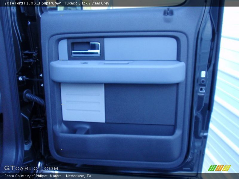 Tuxedo Black / Steel Grey 2014 Ford F150 XLT SuperCrew