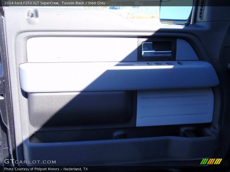 Tuxedo Black / Steel Grey 2014 Ford F150 XLT SuperCrew
