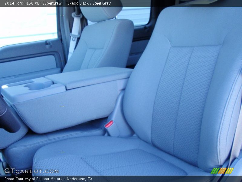 Tuxedo Black / Steel Grey 2014 Ford F150 XLT SuperCrew