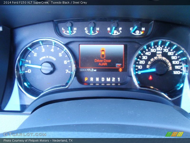 Tuxedo Black / Steel Grey 2014 Ford F150 XLT SuperCrew