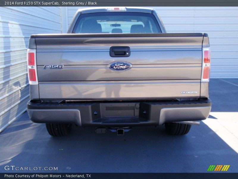 Sterling Grey / Black 2014 Ford F150 STX SuperCab