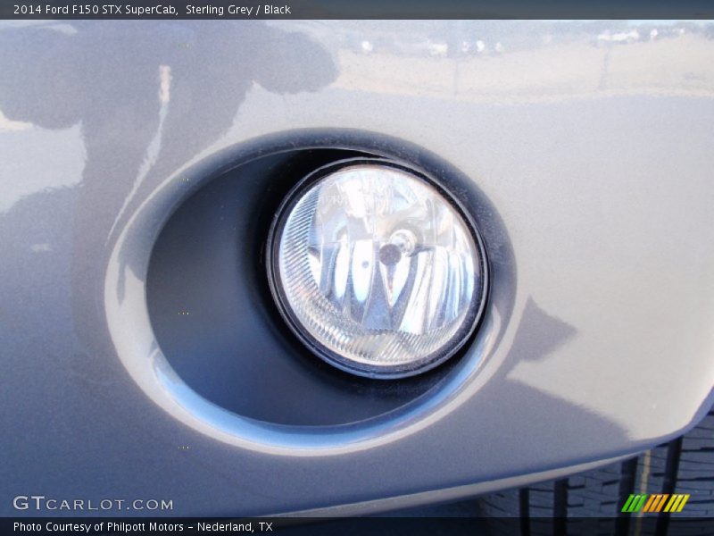 Sterling Grey / Black 2014 Ford F150 STX SuperCab