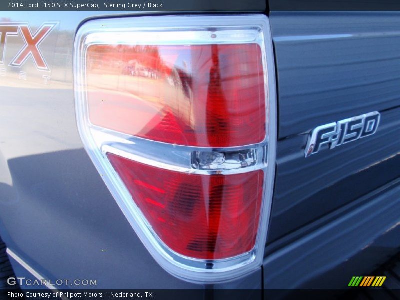 Sterling Grey / Black 2014 Ford F150 STX SuperCab