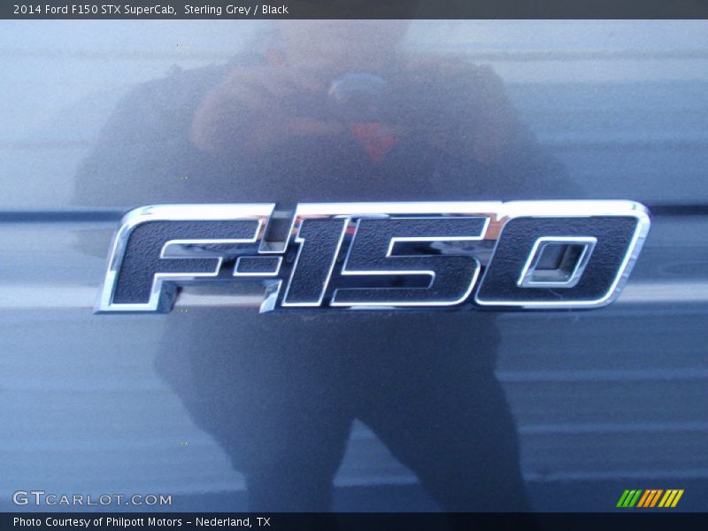 Sterling Grey / Black 2014 Ford F150 STX SuperCab